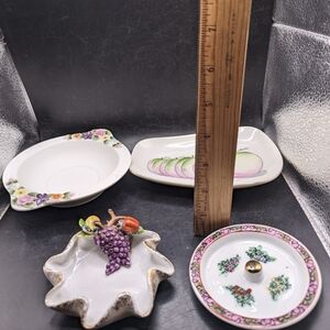 Floral Ceramic Dish Set